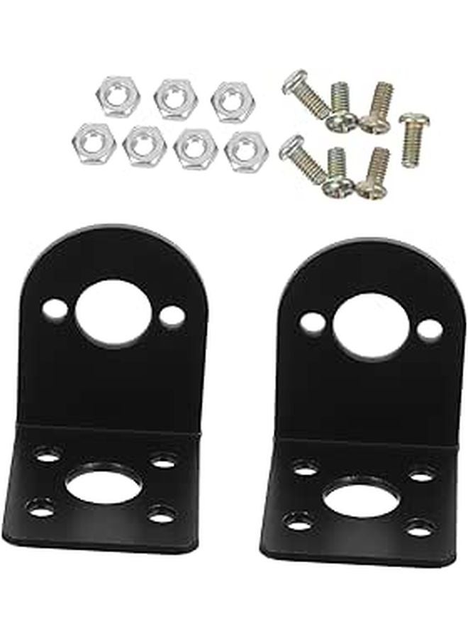 2 Pcs Black Motor Mount Stabilizer Fixed Seat For Vibration Noise Reduction - Image 1