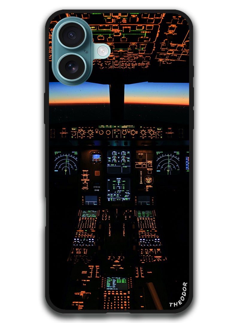 Theodor Protective Case Anti Scratch Shock Proof Bumper Cover For iPhone 16 (6.1)-inch cockpit_panel_display - Image 1