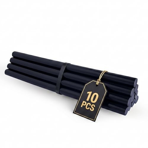 Themisto® 11mm Black Hot Melt Glue Stick Pack of (10 PC) - Image 1