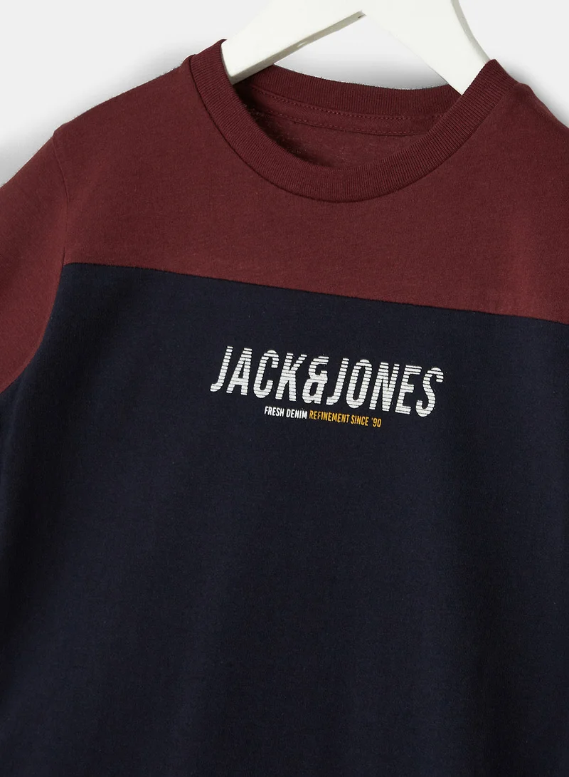 JACK & JONES Boys Colourblock T-Shirt