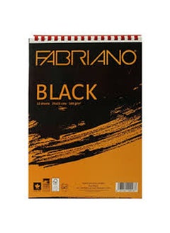 FABRIANO Sketchbook Printed Cover 1/8 Sheet/12 