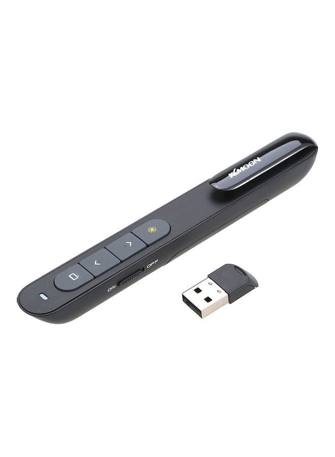 NIBEMINENT Wireless Power Point Remote Controller Black