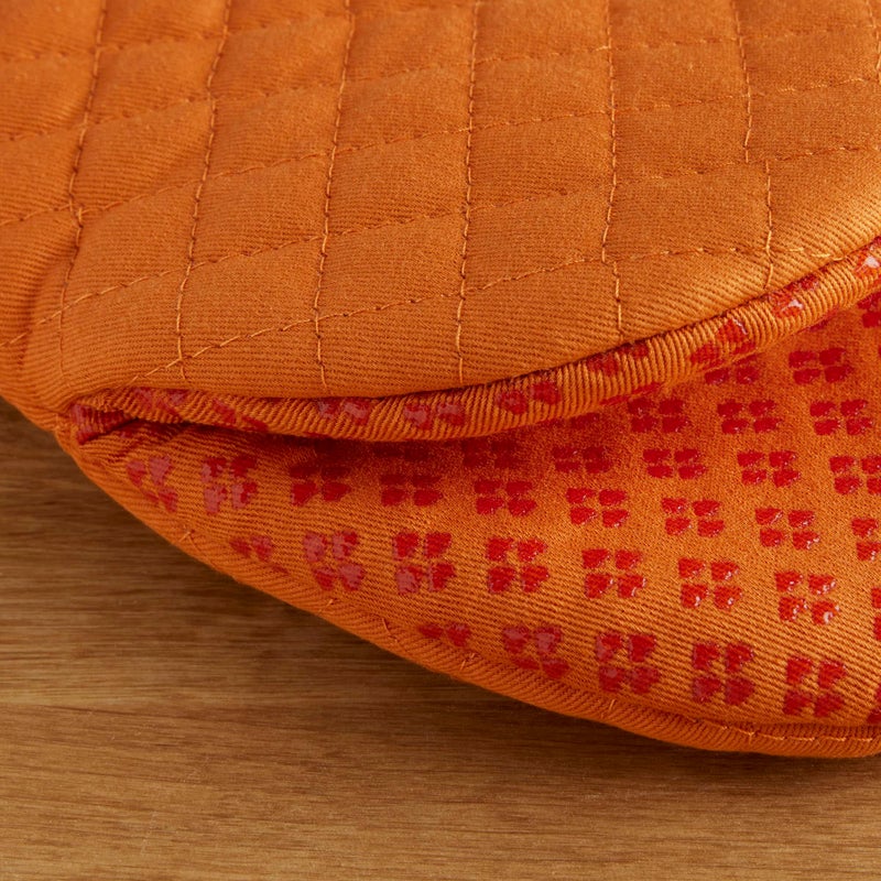 KitchenAid Asteroid Mini Oven Mitt  5.5""x8""  Honey 2 Count - Image 3