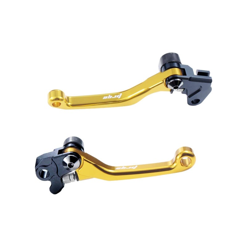 TIRGE Motorcycle CNC Foldable Pivot Clutch Brake Lever Handle for RM85 RM 85 20052017 RM125 RM250 RM 125 250 2004 2005 2006 2007 2008 0408 L60R62gold - Image 2