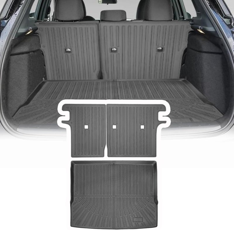 YEBOOCA Cargo Liner for 2025 Nissan Kicks - Trunk Mat and Back Seat Cover Protector - Image 1