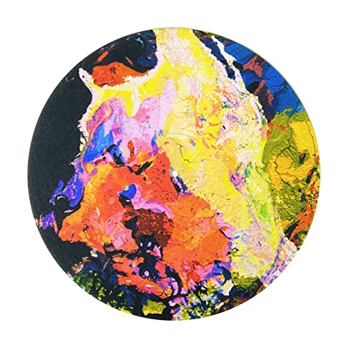 sdroceRyaM 3mm Turntable Mat, Slipmat Anti-Static for 12 Inches LP Vinyl Record High-Fidelity Audiophile Acoustic Sound Support, Help Reduce Noise Due to Static and Dust (Mixed Color) - Image 1