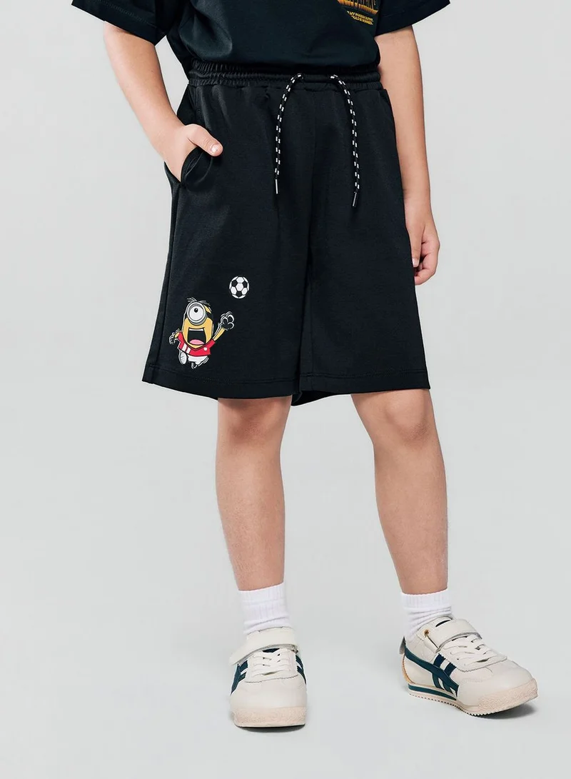 Kids Relaxed Minions World Cup Shorts
