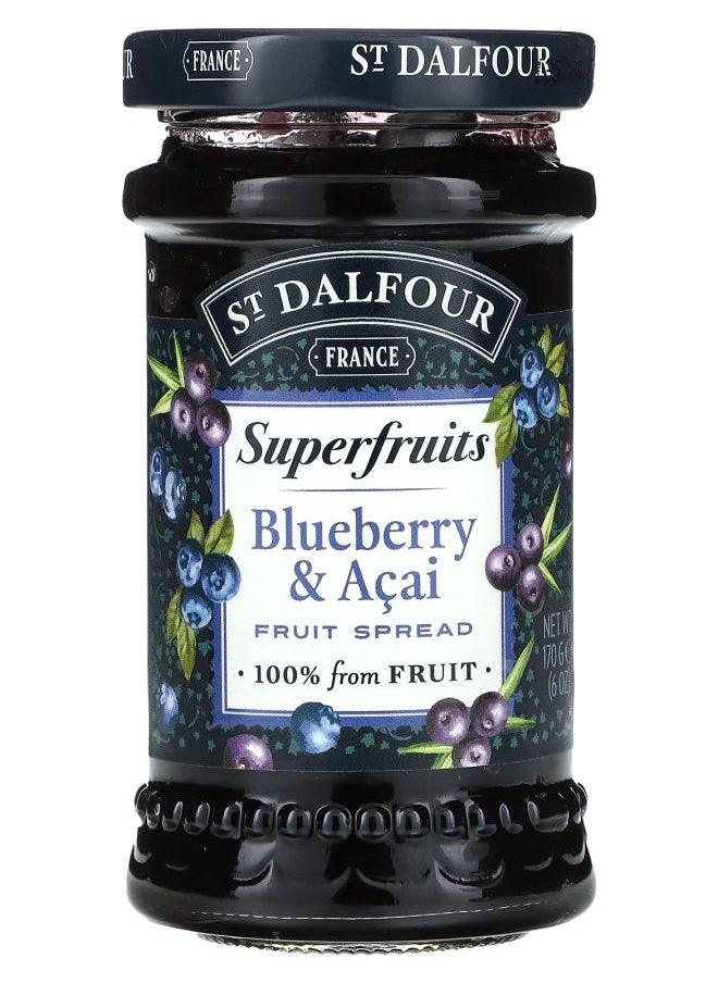 Superfruits Fruit Spread Blueberry & Acai  6 oz (170 g) - pzsku/Z16067E04249C331F84BDZ/45/_/1740571607/99a0da5f-e44e-4072-b74a-8cd3c73c0f7f