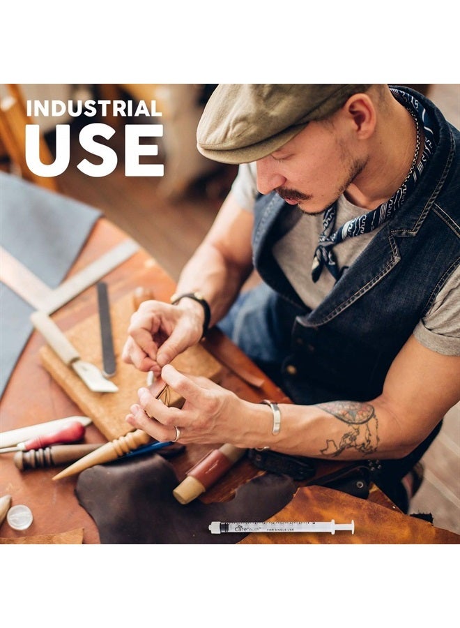 Care Touch CTSLL1-VC Syringe with Luer Lock Tip, 1ml, 100 Syringes without a Needle - Image 3