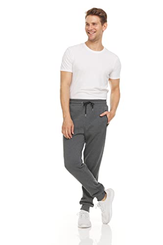 PURE CHAMP Mens 3 Pack Fleece Active Athletic Workout Jogger Sweatpants for Men with Zipper Pocket and Drawstring Size S-3XL (Set7 Size Small) - Image 2