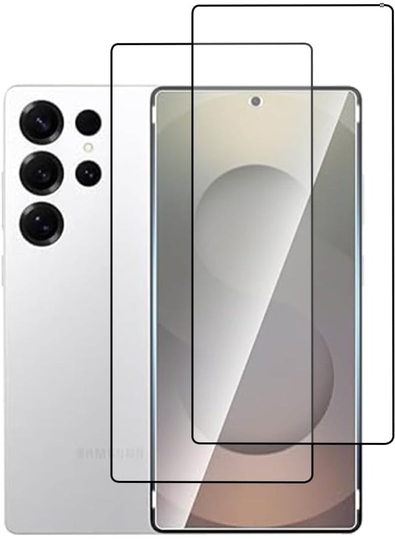 Raxoom Samsung Galaxy S25 Ultra Screen Protector HD Clear Ceramic 2-Pack 9H Hardness Bubble Free Protector For Samsung Galaxy S25 Ultra 6.9-inch - Image 1