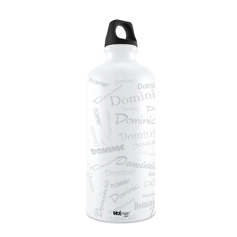 Hot Muggs Me Graffiti Bottle Dominic Personalised Name Steel 750ml 1 Unit - Image 2
