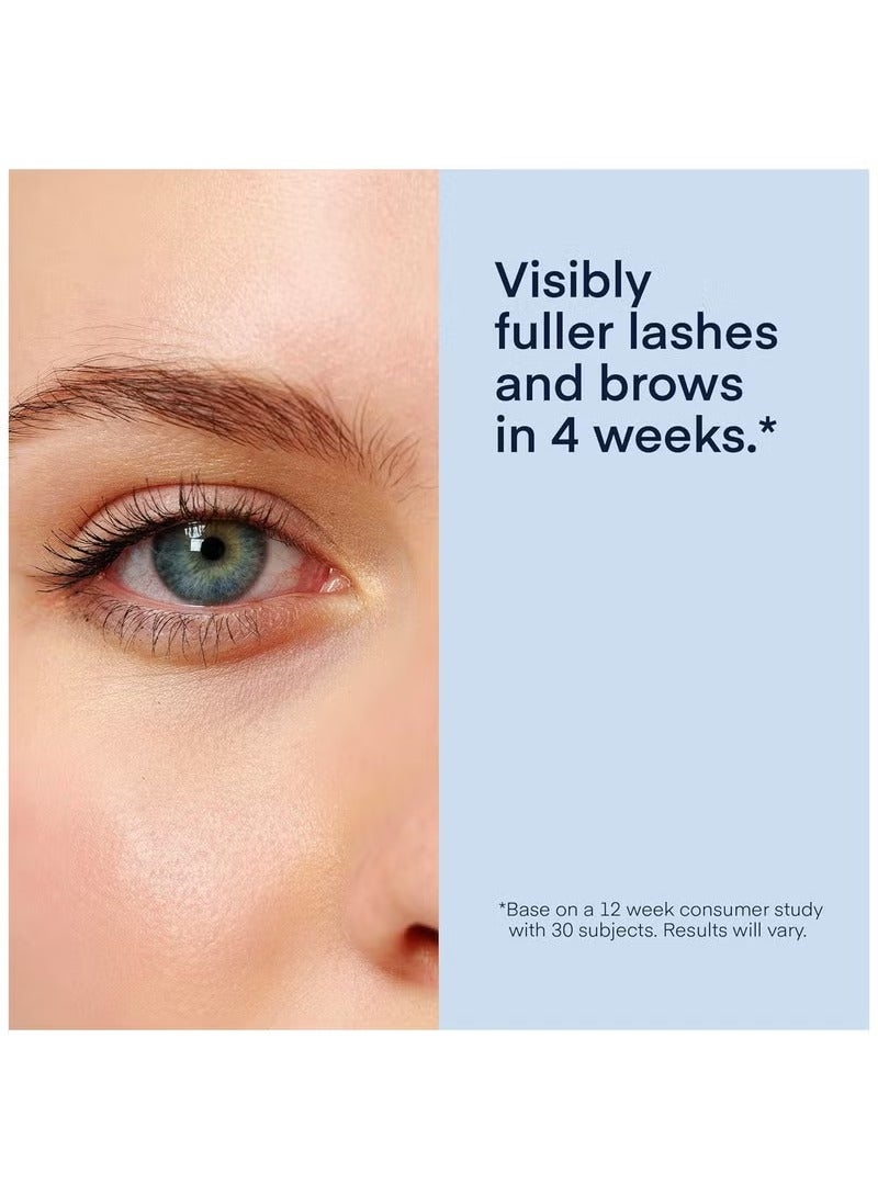 مصل نمو الرموش الطبيعي ومعزز الحاجب لنمو الرموش الأكثر سمكاً وأطولًا للرمش الطويلة واللامعة والحاببين [3 مل] 3 مل - Image 3
