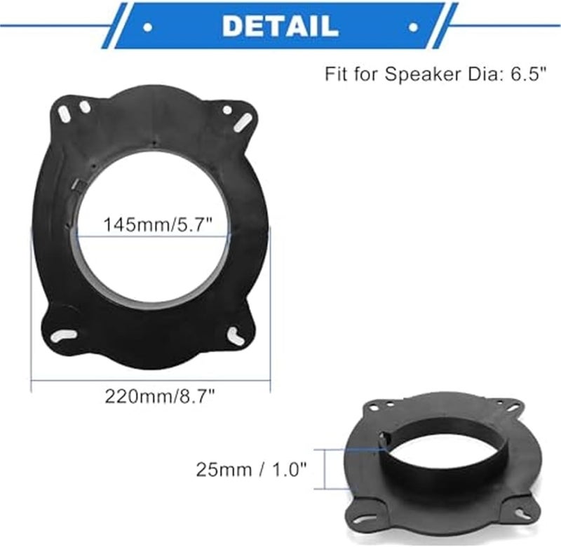 Vuzmode Speaker Spacer Ring for Toyota Camry 2002-2017 - Image 3