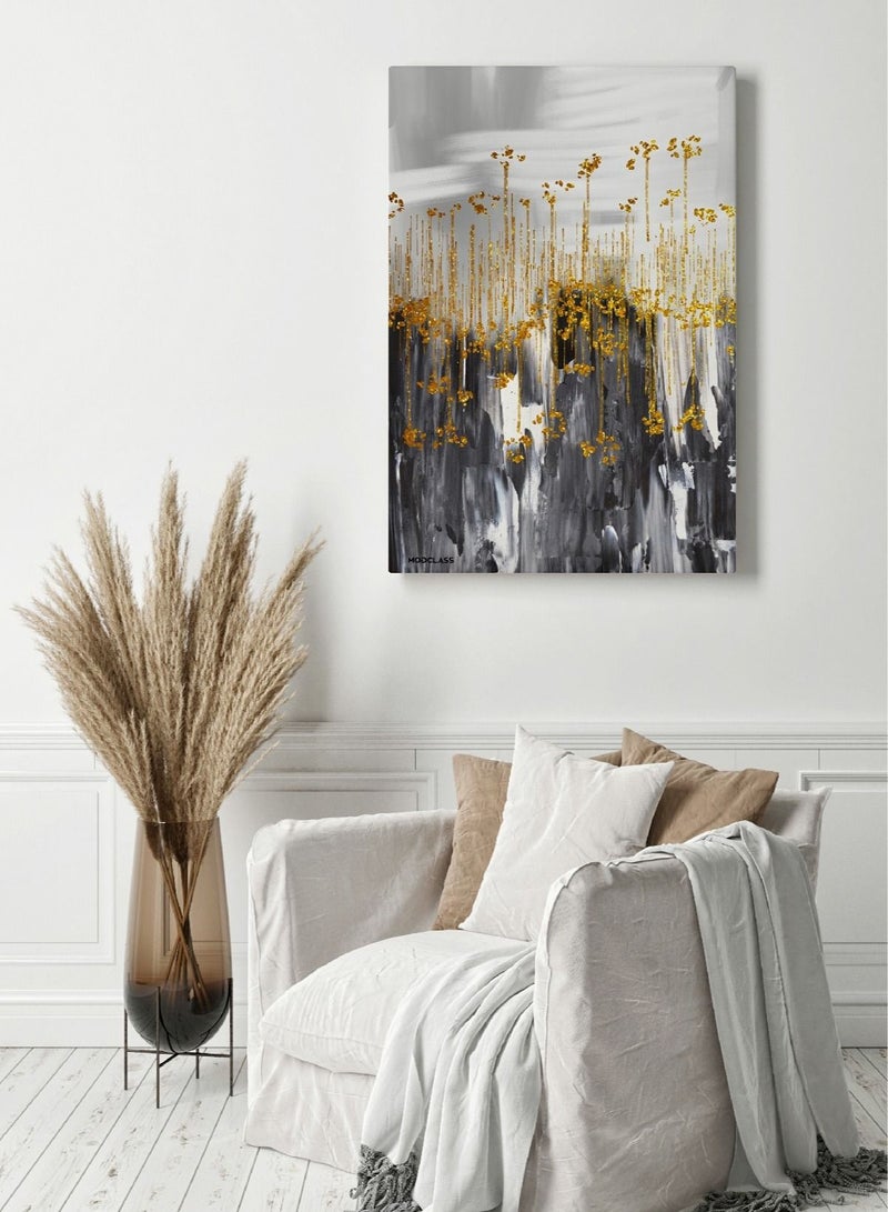 مودكلاس لوحة جدارية كانفس بتصميم تجريدي - Image 1