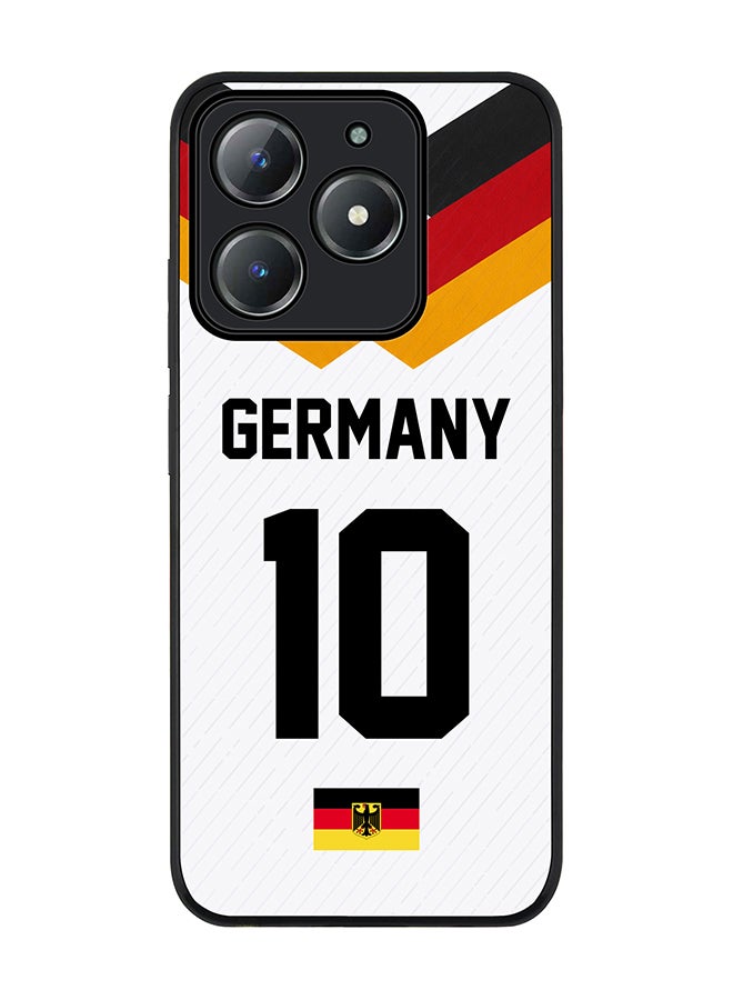 Stylizedd For Realme C63 / Realme C61 4G Case,Slim fit Camera Protection, Shockproof Thin Phone cover  - Football Team Germany World Cup 2026 - Image 1