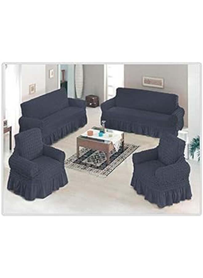 Turkish Sofa Elastic Cover Set  4 Pieces
