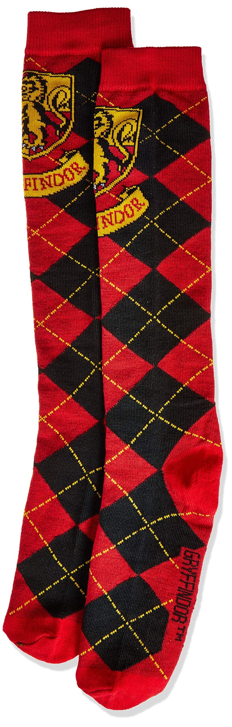 Hyp Harry Potter Gryffindor Argyle Juniors Knee High Socks - Image 2