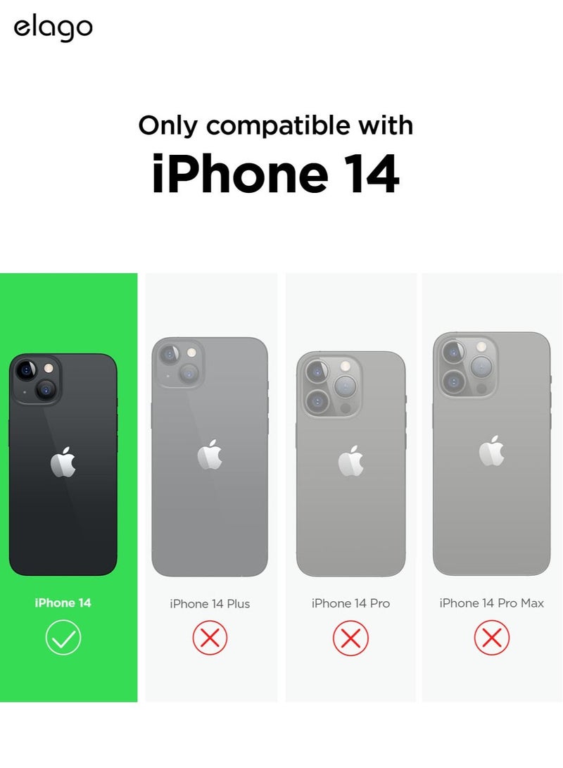 Elago Silicone Shockproof iPhone 14 Case Cover with MagSafe - Jean Indigo - Image 2