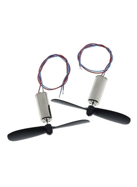 Micro Coreless Motor with Propeller High Speed for Aircraft Model Toy Quadcopter Diy