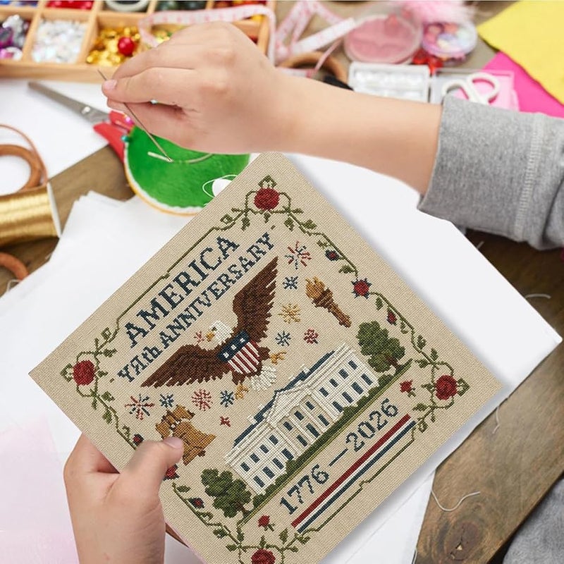 طقم التطريز للذكرى الـ 250 - النمط أ - Image 3