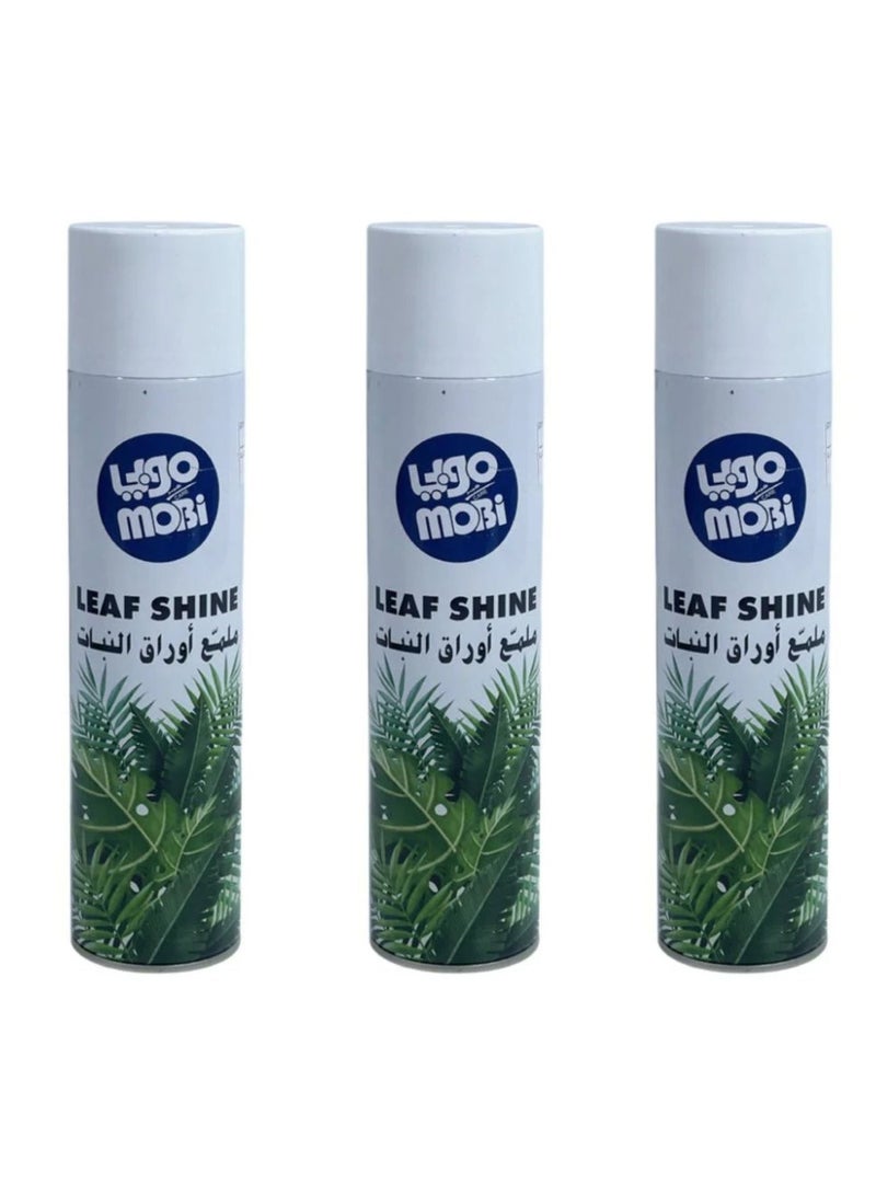 MOBi Plant Leaf Shine – 3 Pack | Natural Gloss & Dust Removal for Healthy Greenery - Image 3
