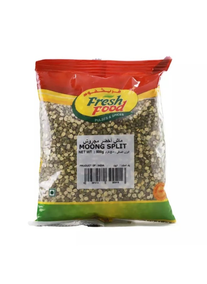 Fresh Food Fresh Food Moong Split- 500gms  - Image 1