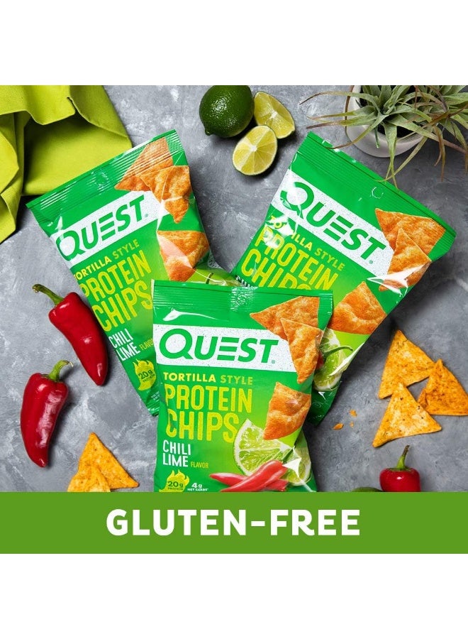 رقائق بروتين تورتيلا – بنكهة الشطة والليمون - Image 4