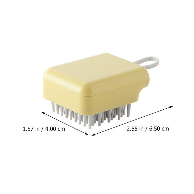 8 pcs Hair Scalp Portable Shampoo Brush Massage Comb Shampoo Brush - Image 3
