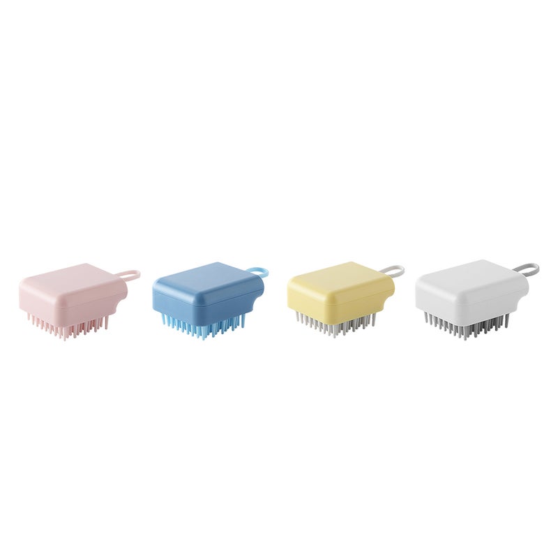 8 pcs Hair Scalp Portable Shampoo Brush Massage Comb Shampoo Brush - Image 4