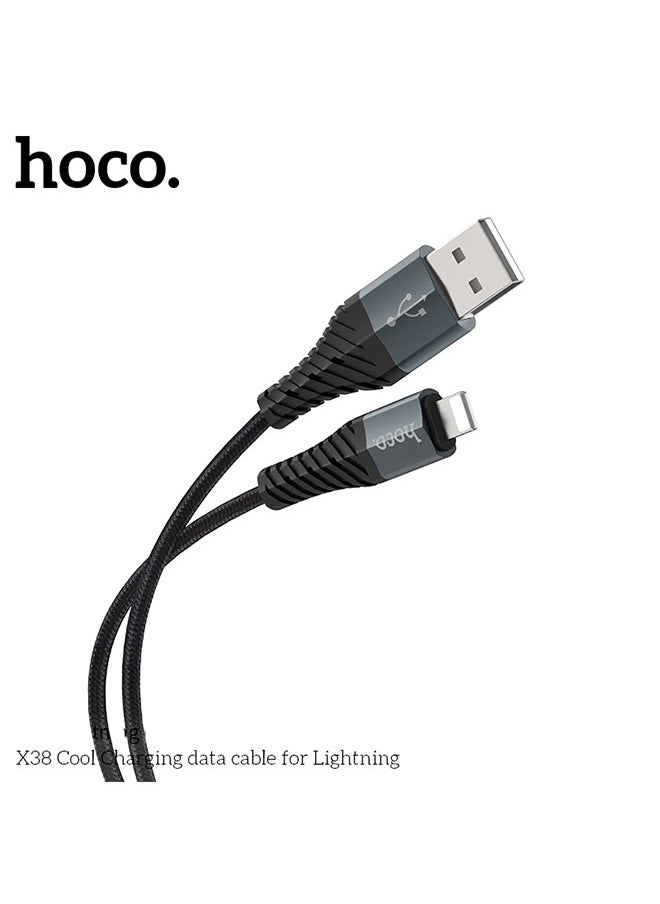 hoco. X38 Cool Charging data cable for iP  - Image 2