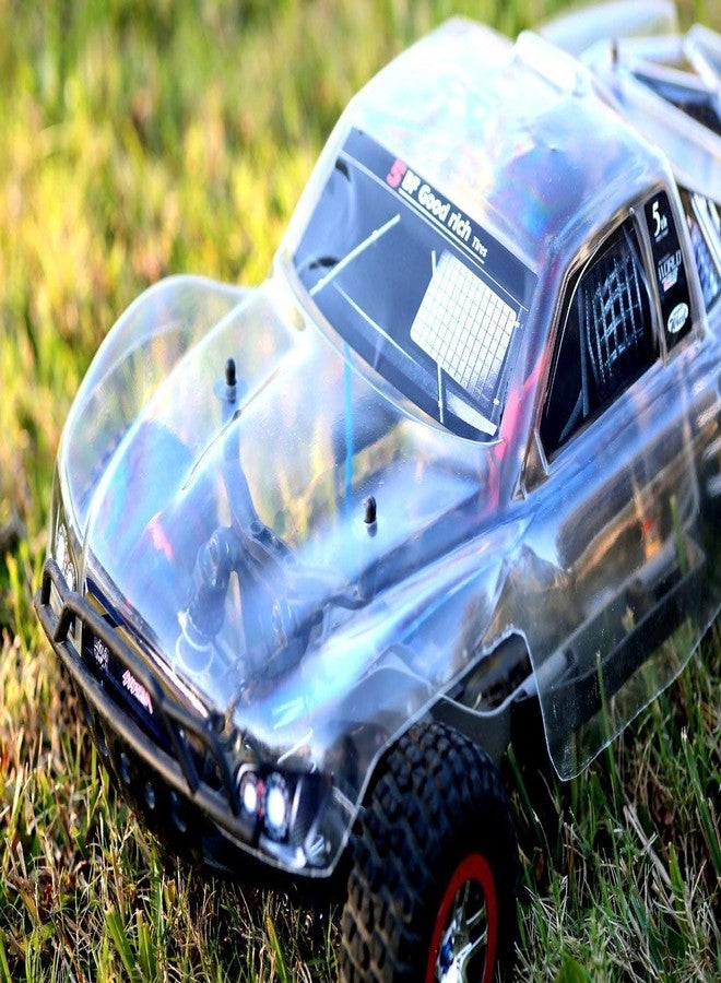 SummitLink Compatible Custom Body Clear Unpainted with Stickers Replacement for 1/10 Scale RC Car or Truck (Truck not Included) SS-C-02 - Image 3