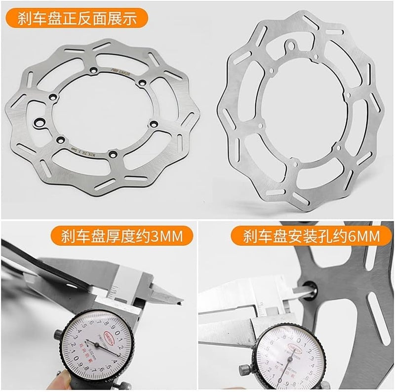 Wivplex 260MM Motorcycle Front Brake Disc Rotor - Image 4