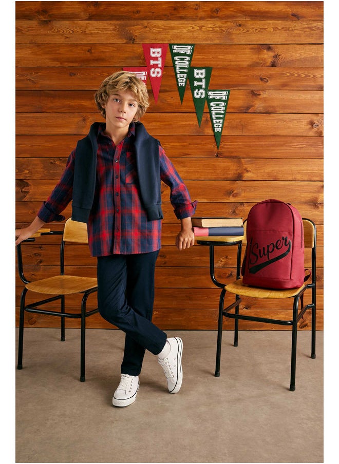 DeFacto - Boy Regular Fit Woven Trousers - Image 1