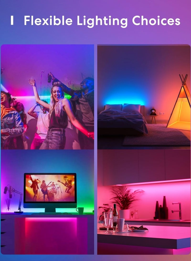 ميروس Meross Smart Wi-Fi LED Light Strip (5m) - Image 3