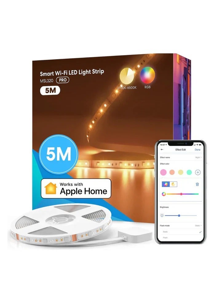 ميروس Meross Smart Wi-Fi LED Light Strip (5m) - Image 5