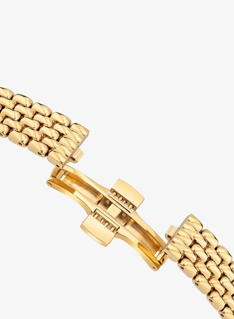 Saint Honore Paris  Gala White Dial Gold Stainless Steel Bracelet Analog Watch for Women 29mm for Women | Best Price UAE