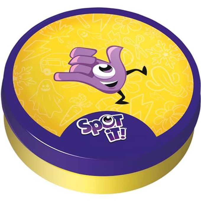 Asmodee Spot It! Classic Card Game (2024 Refresh) Eco-Blister Edition, 5-in-1 Visual Perception Game for Quick Reflexes and Family Fun, Ages 6+, 2-8 Players, 10 Minute Playtime - Image 5
