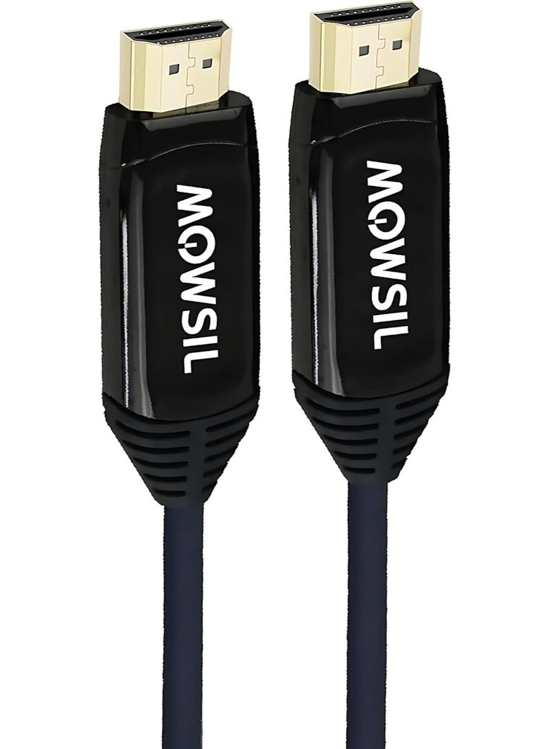Mowsil 8K HDMI 2.1 Active Optical Cable 15M - Image 1