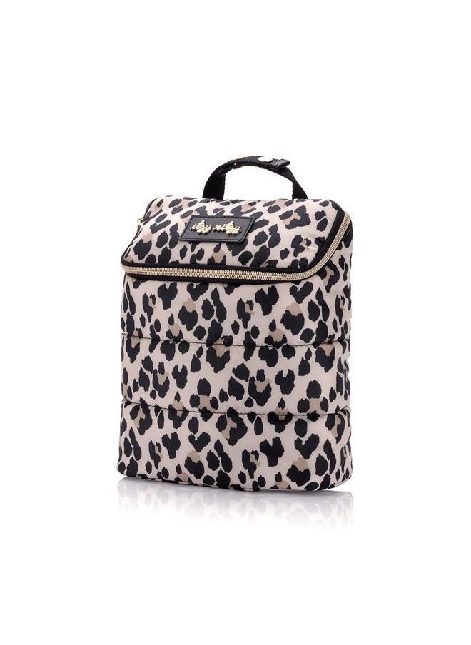 Itzy Ritzy Itzy Ritzy Lightweight Insulated Bottle Bag - Keeps Bottles Warm or Cool - Holds 3 Bottles and Features Interior Pocket for Ice Pack (Not Included), Leopard  - Image 1