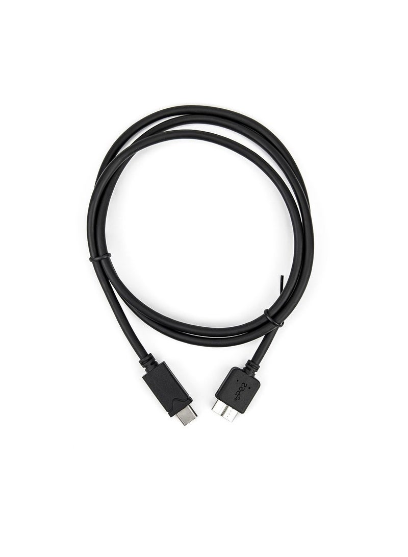 فوجيشكا كابل تحويل USB Type-C إلى Micro USB 3.0 Type-B بطول 50 سم – أسود - Image 5