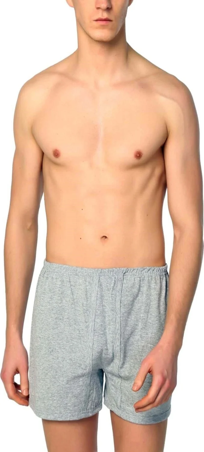 Seher Yıldızı 3-Pack Combed Cotton Colored Argentina Men's Long Johns