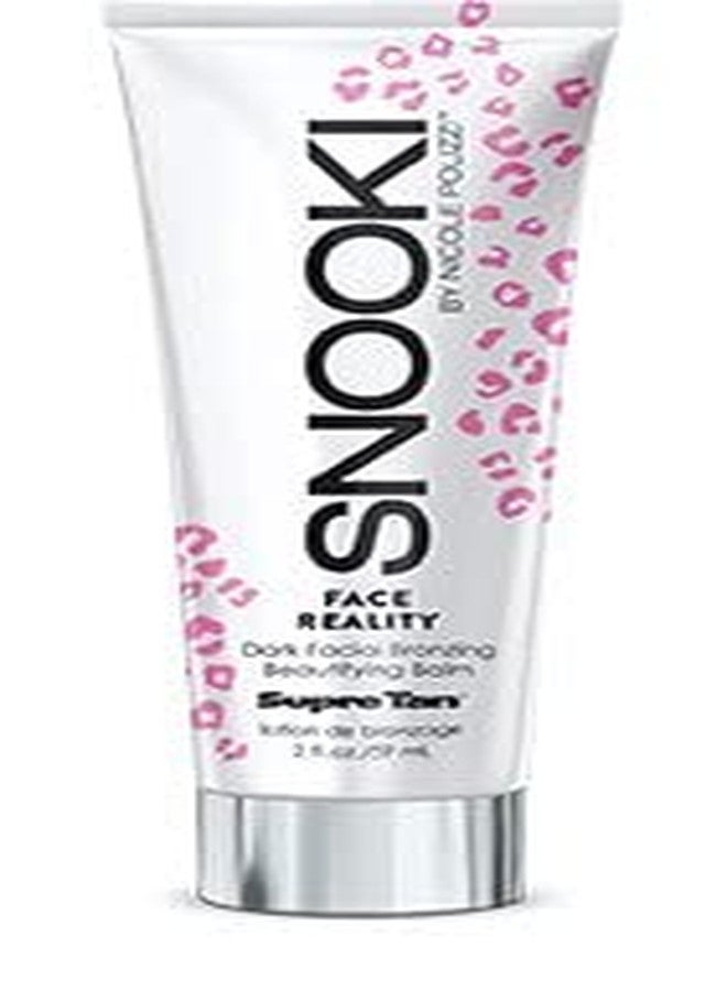 Snooki Face Reality Daily Facial Moisturizer DarkTan Intensifiers w/Tyrosine & Hyaluronic Acid 2oz