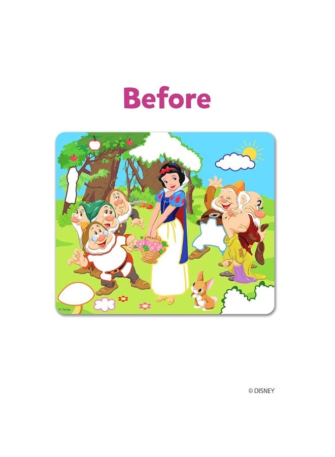 Skillmatics Art Activity - Dot It Disney Princess, No Mess Sticker Art for Kids, Craft Kits, DIY Activity, Scrapbooking, Gifts for Girls & Boys Ages 3, 4, 5, 6, 7, Travel Toys - Image 2