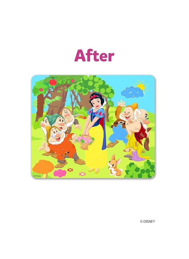 Skillmatics Art Activity - Dot It Disney Princess, No Mess Sticker Art for Kids, Craft Kits, DIY Activity, Scrapbooking, Gifts for Girls & Boys Ages 3, 4, 5, 6, 7, Travel Toys - Image 3