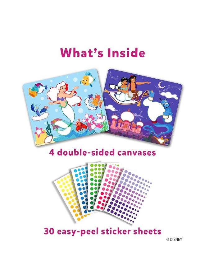 Skillmatics Art Activity - Dot It Disney Princess, No Mess Sticker Art for Kids, Craft Kits, DIY Activity, Scrapbooking, Gifts for Girls & Boys Ages 3, 4, 5, 6, 7, Travel Toys - Image 4