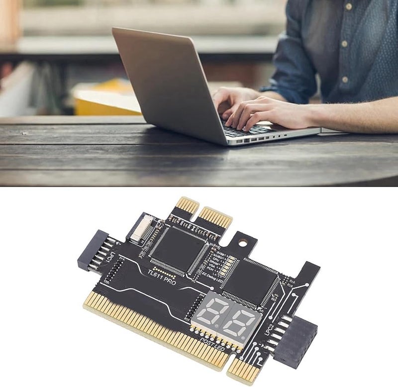 TL611 Pro Motherboard Diagnostic Card PCI E Laptop EC Debug Adapter Analyzer - Image 5