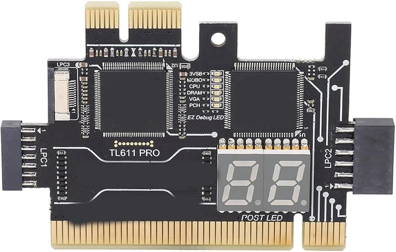 TL611 Pro Motherboard Diagnostic Card PCI E Laptop EC Debug Adapter Analyzer - Image 2