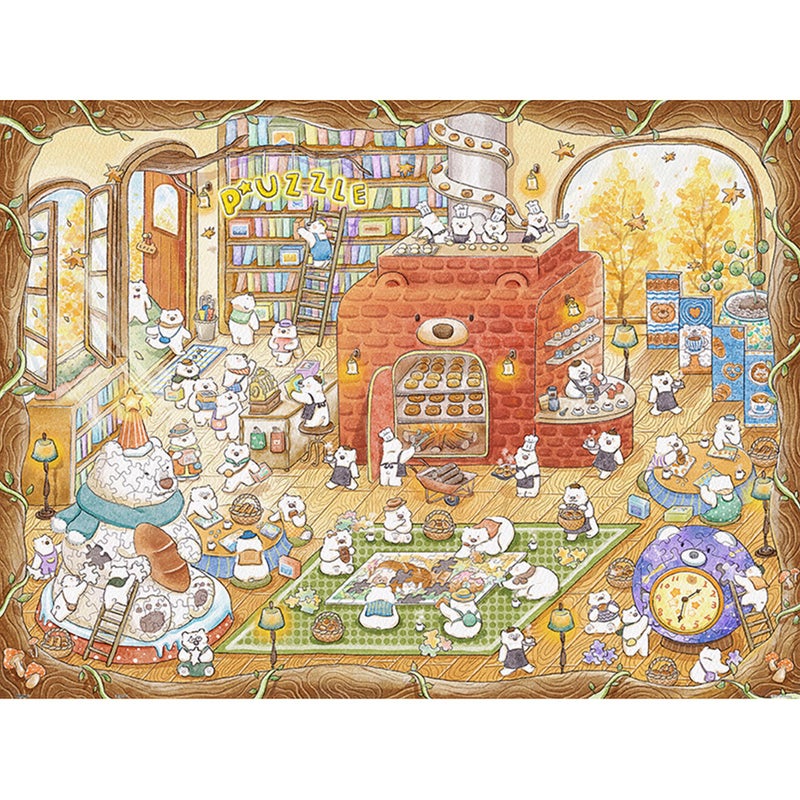 Pintoo Jigsaw Puzzles 1200 Piece for Adults kumako Puzzle Bread House Beautiful Plastic Puzzle for Home Decor Zero Dust Easy Storage H3746 - Image 3