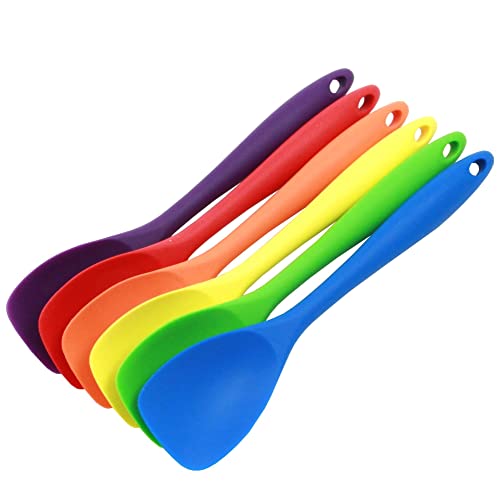 Chef Craft Premium Silicone Spoon Spatula, 11.5 inch, Blue - Image 3